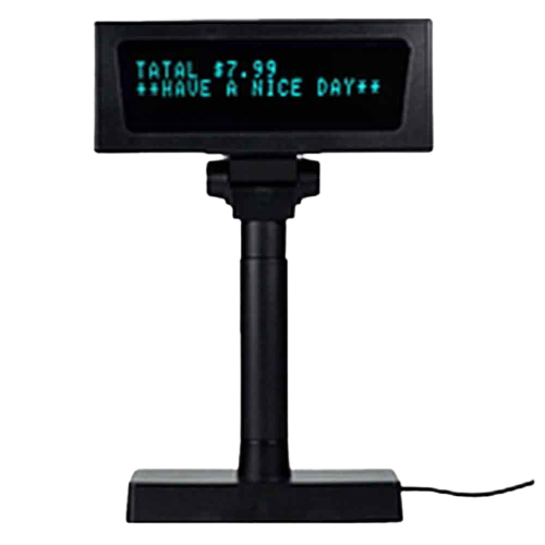 XPOS CUSTOMER DISPLAY 2LINE SINGLE USB VFD - 1YW
