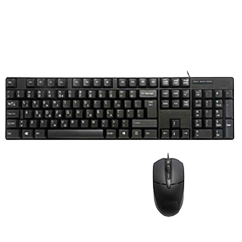 DQR KEYBOARD MOUSE SET KMS-001 GREEK ENGLISH USB 2.0 - WIRED 2YW