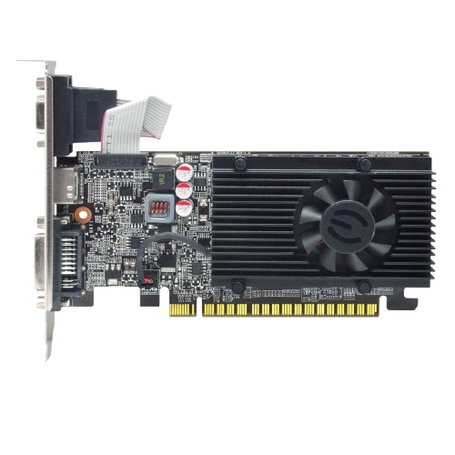 PNY GRAPHICS CARD GeForce GT 610 1GB DDR3 DVI-D, HDMI, VGA - 2YW